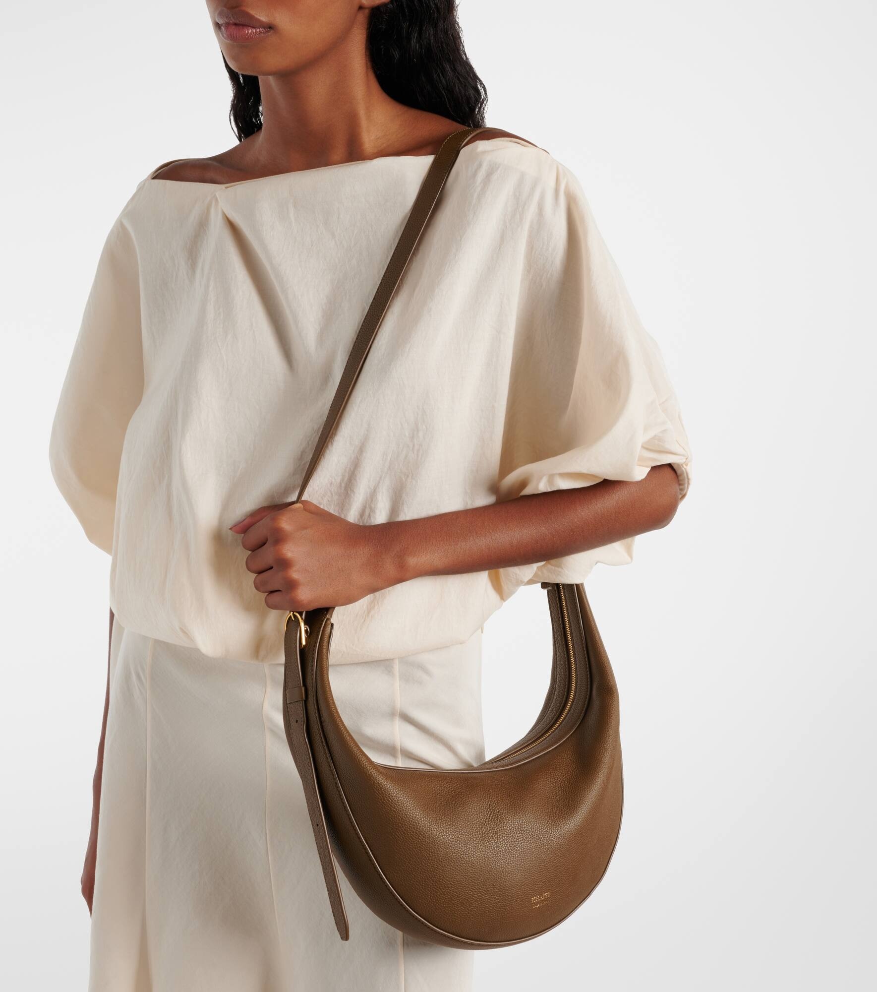 Augustina Small leather shoulder bag - 7