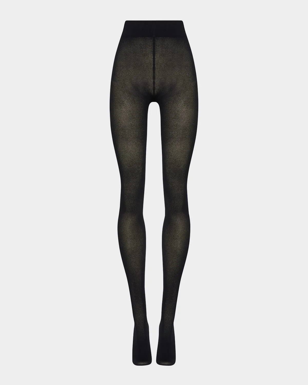 Mary Cotton Rib Tights - 1