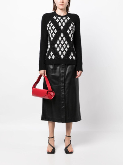 3.1 Phillip Lim argyle-check knitted jumper outlook