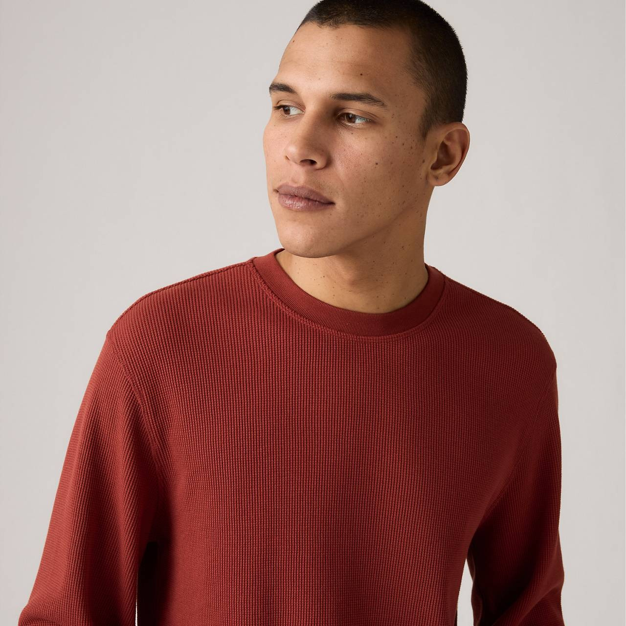 LONG-SLEEVE STANDARD FIT THERMAL SHIRT - 5