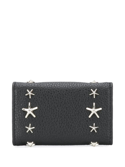 JIMMY CHOO Howick leather key holder outlook