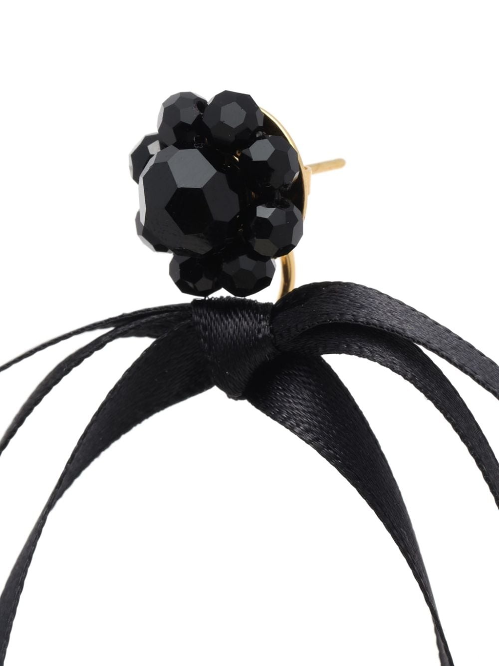 ribbon-bow earrings - 4