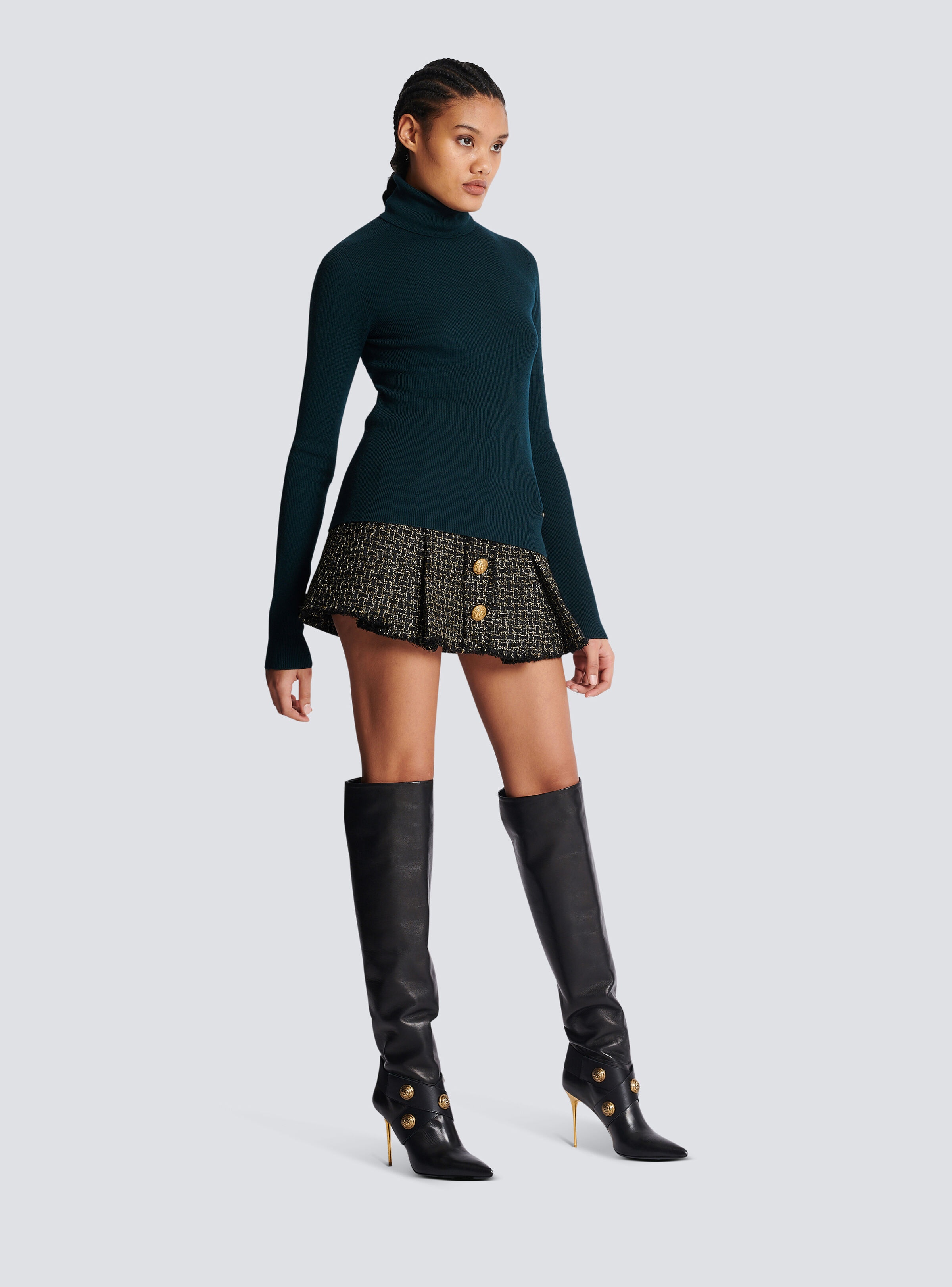 Fine knit turtleneck - 3