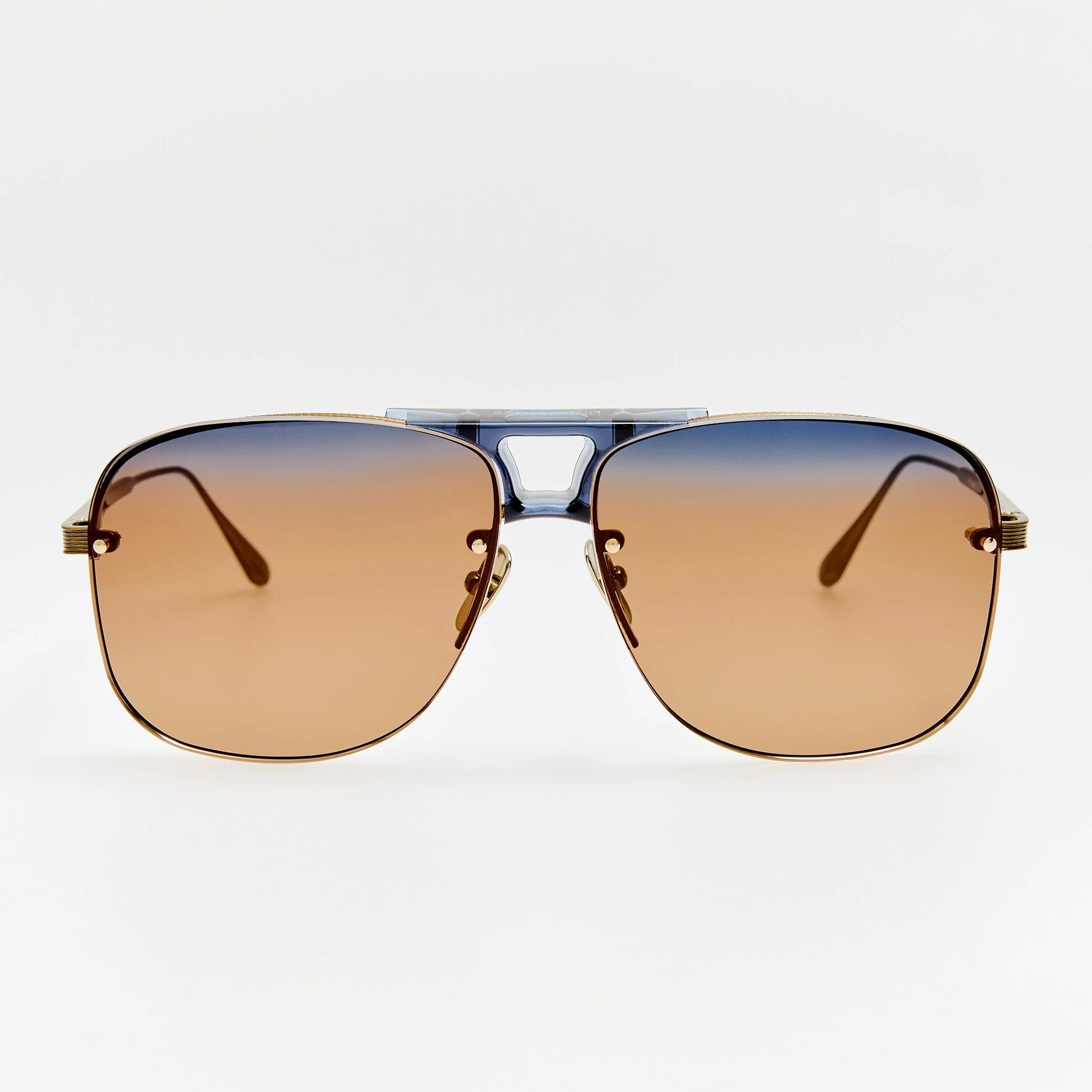 Skye Sunglasses in 22K Gold and Silt - 1
