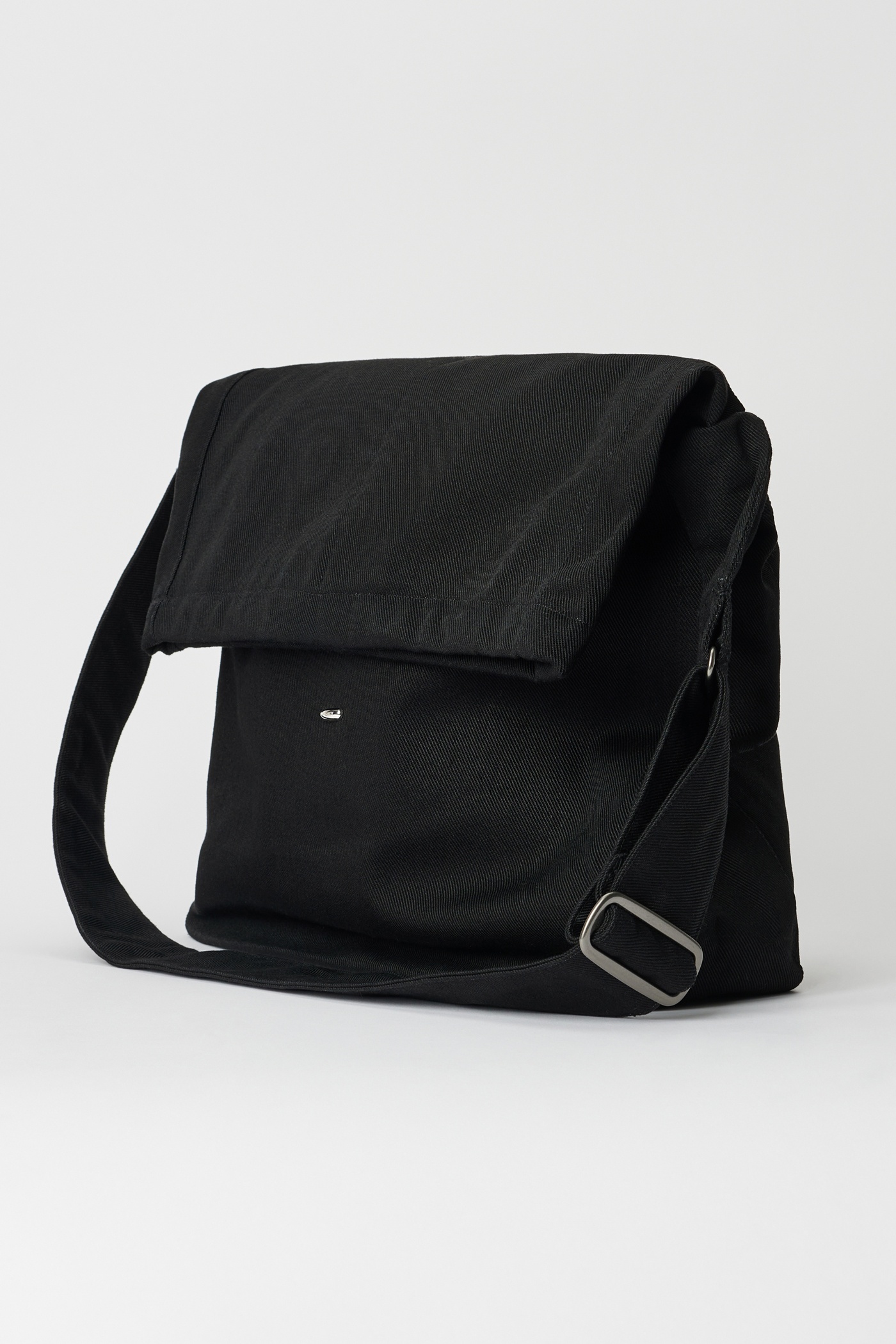 Sling Bag Washed Black Denim - 2