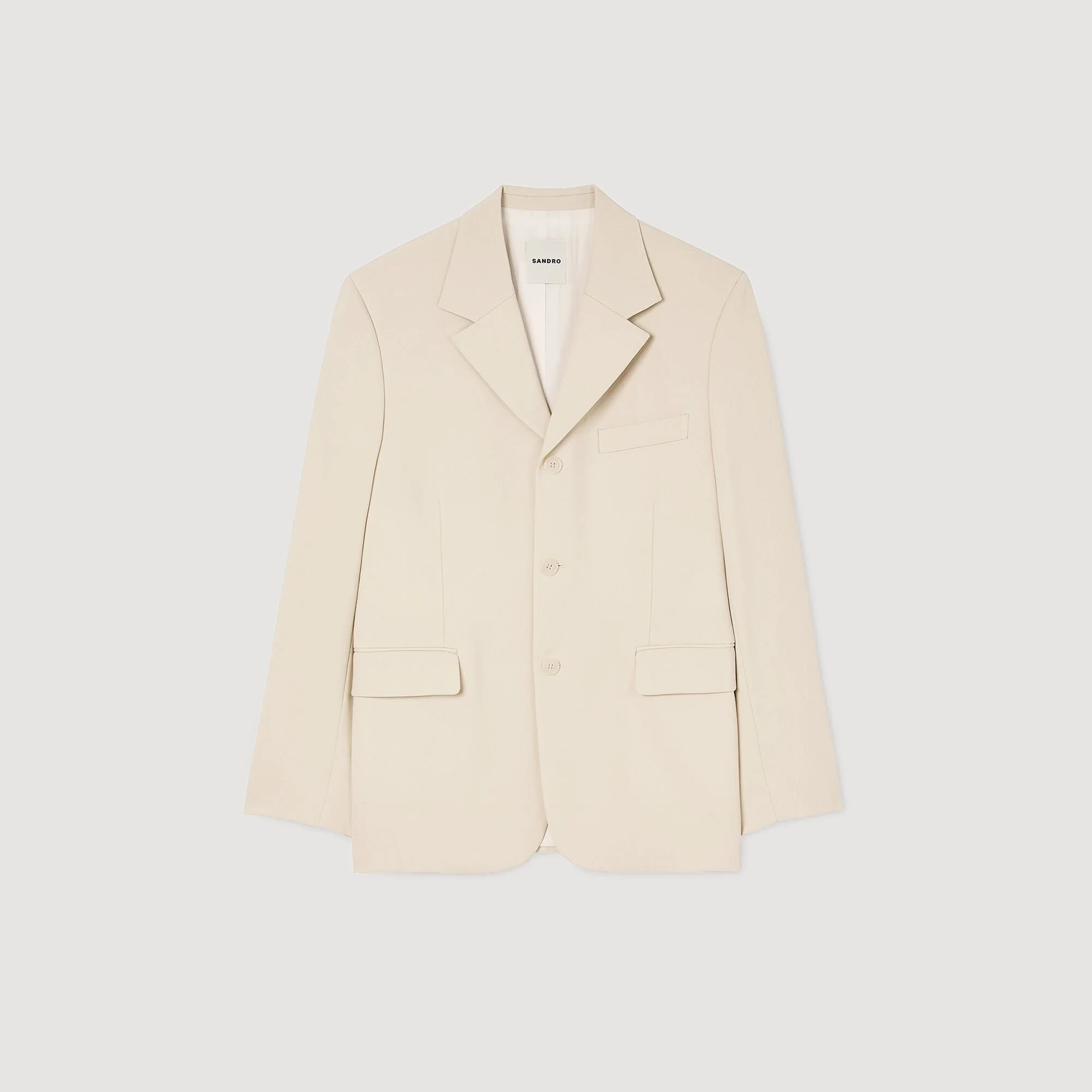 OVERSIZED WOOL SUIT 재킷 - 1