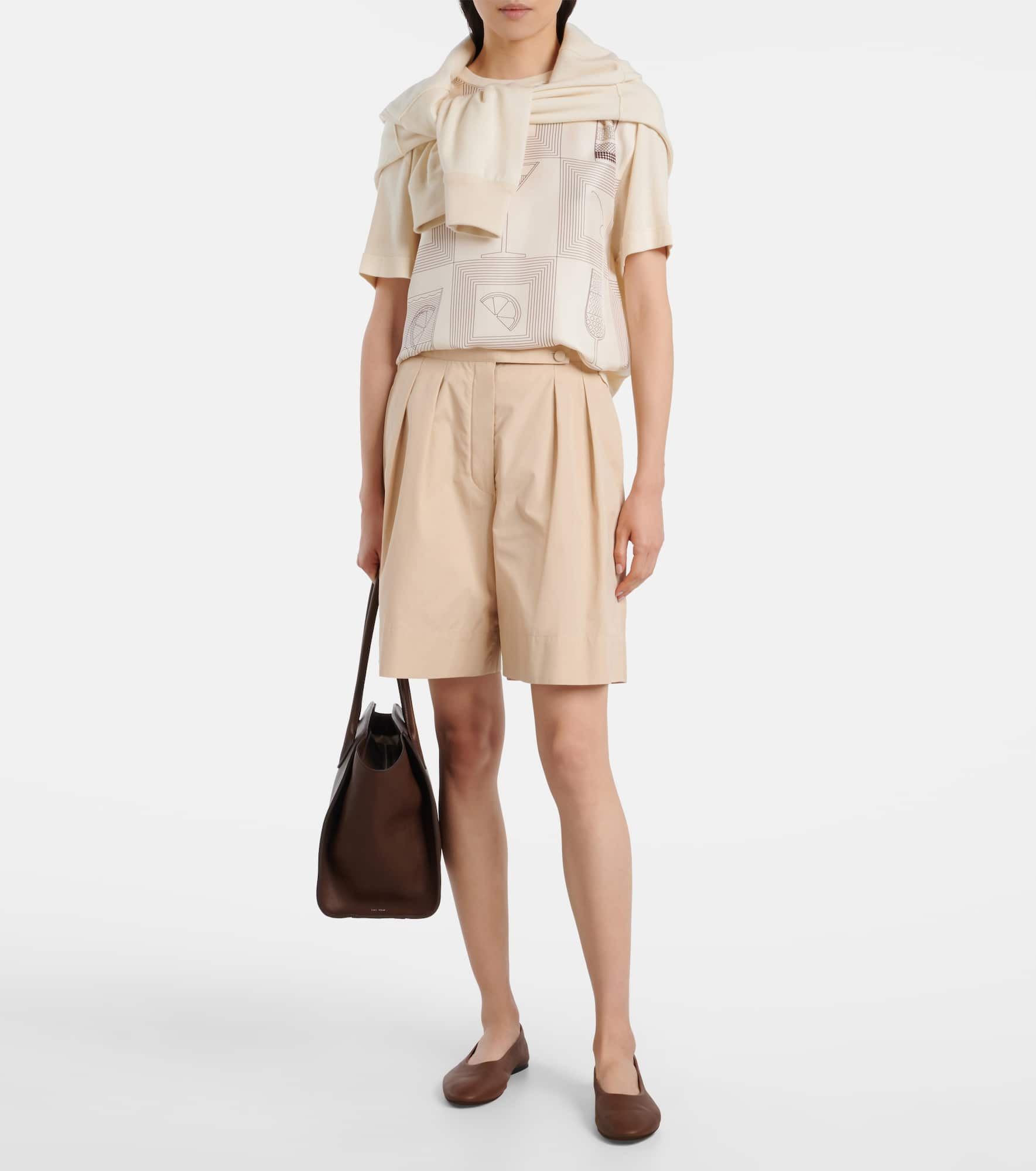Mazzorbo printed silk jersey T-shirt - 2