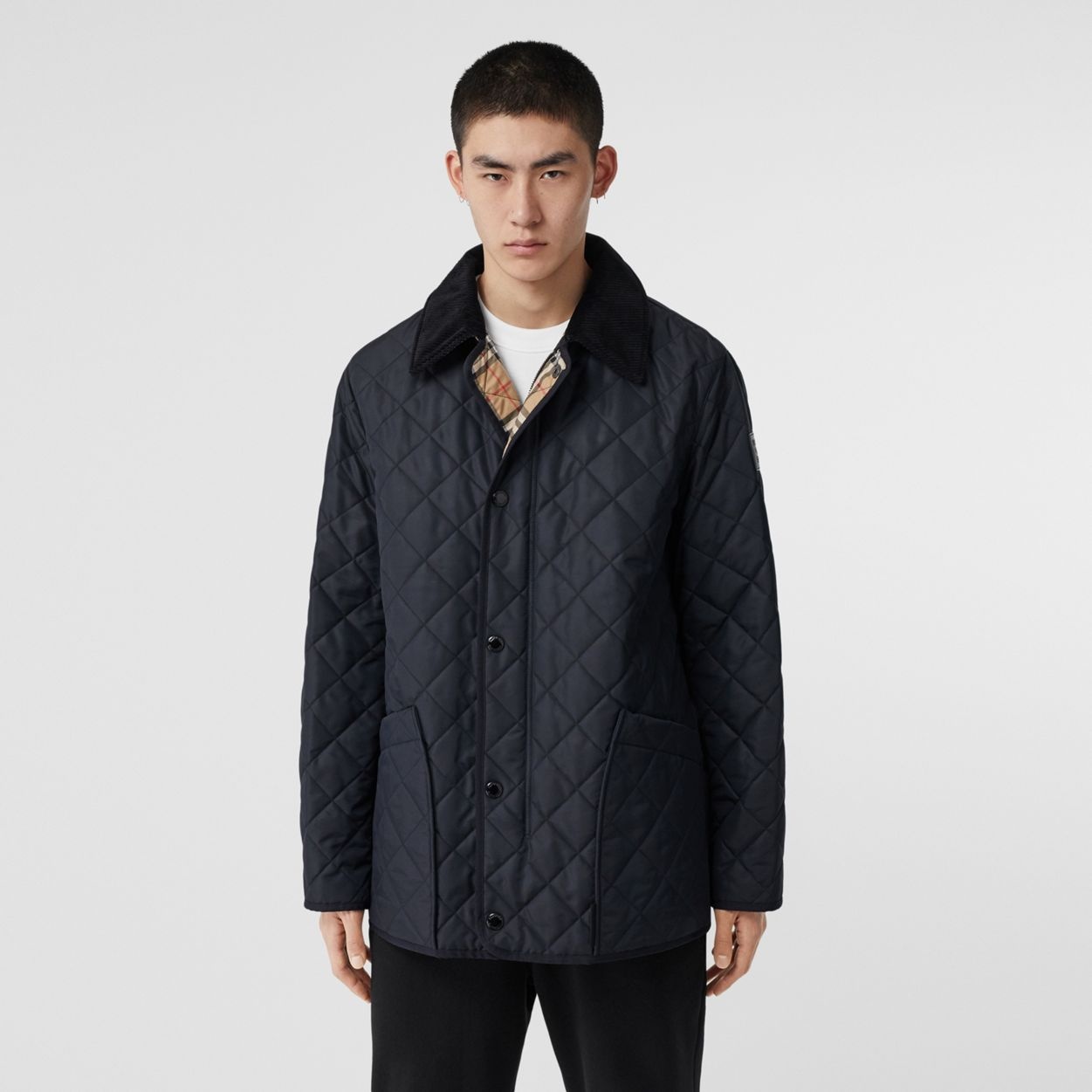 Diamond Quilted Thermoregulated Barn Jacket - 7