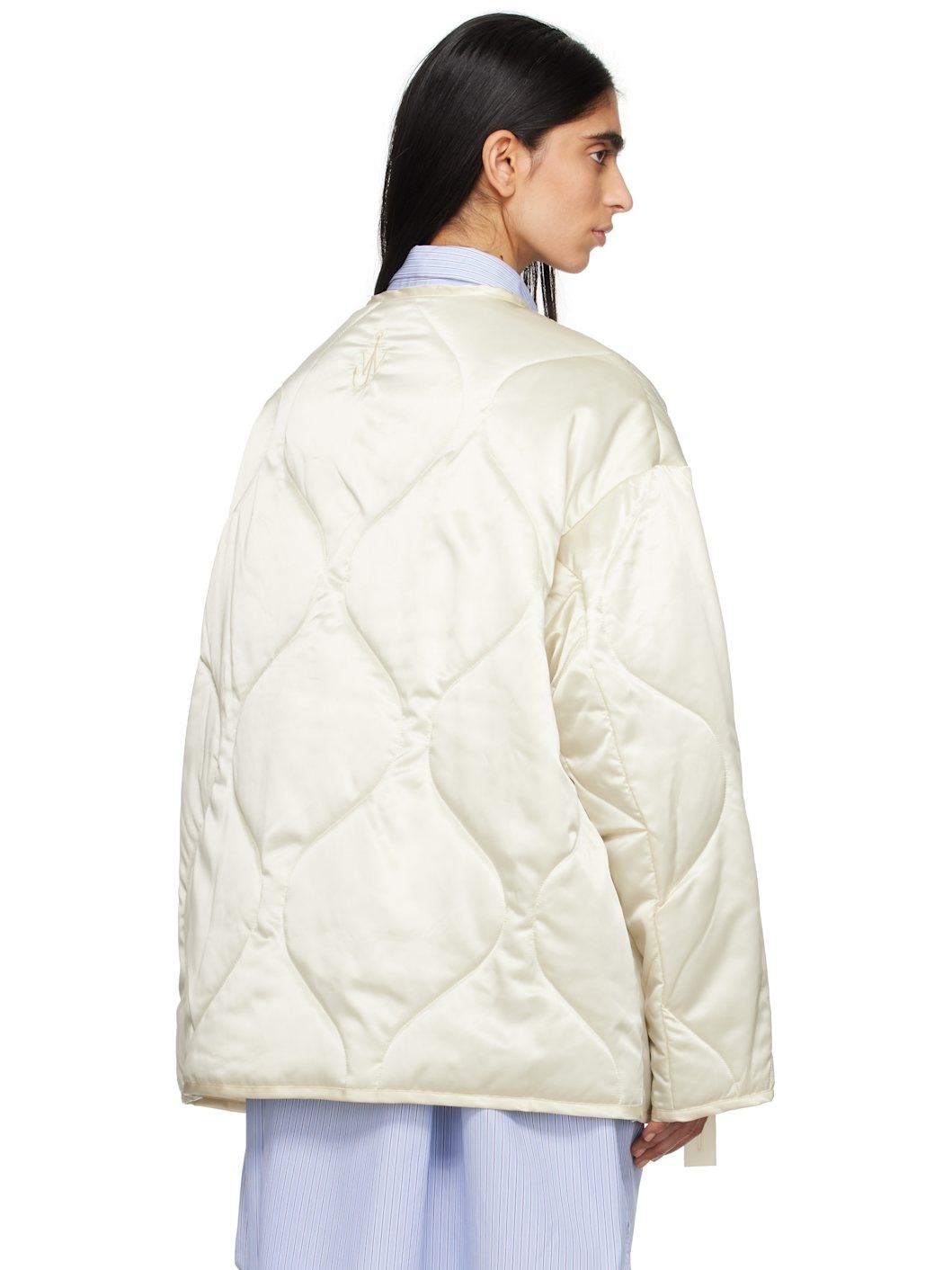 Off-White Oversized Quilted Jacket - 3