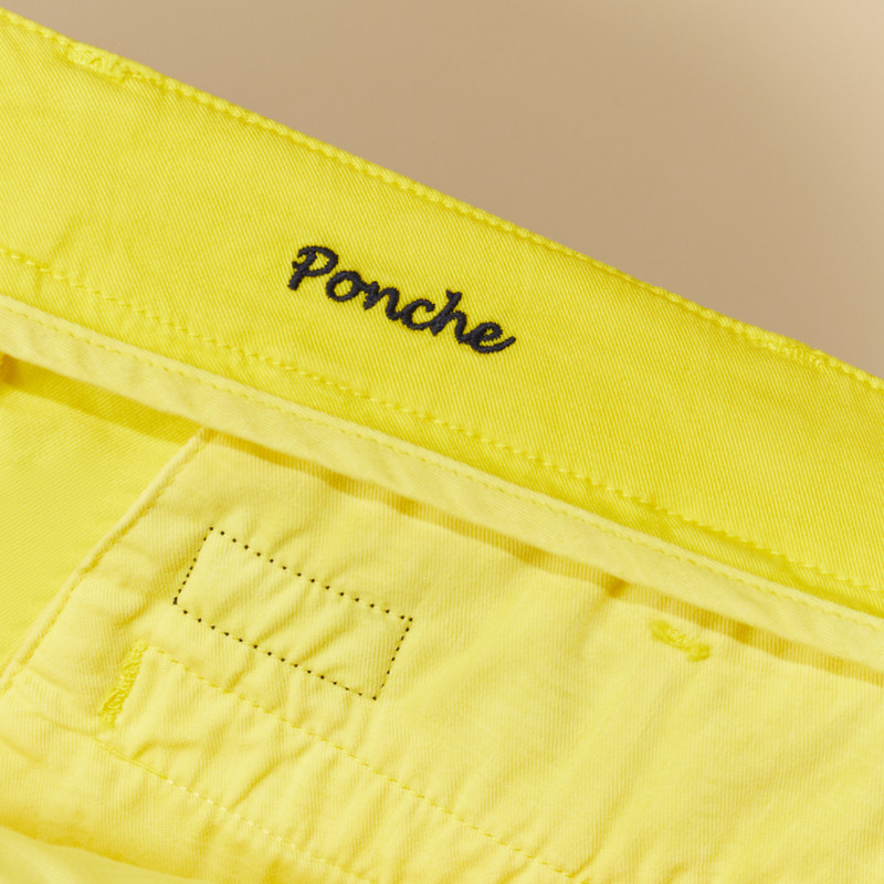 Men Tencel Bermuda Shorts Solid 6