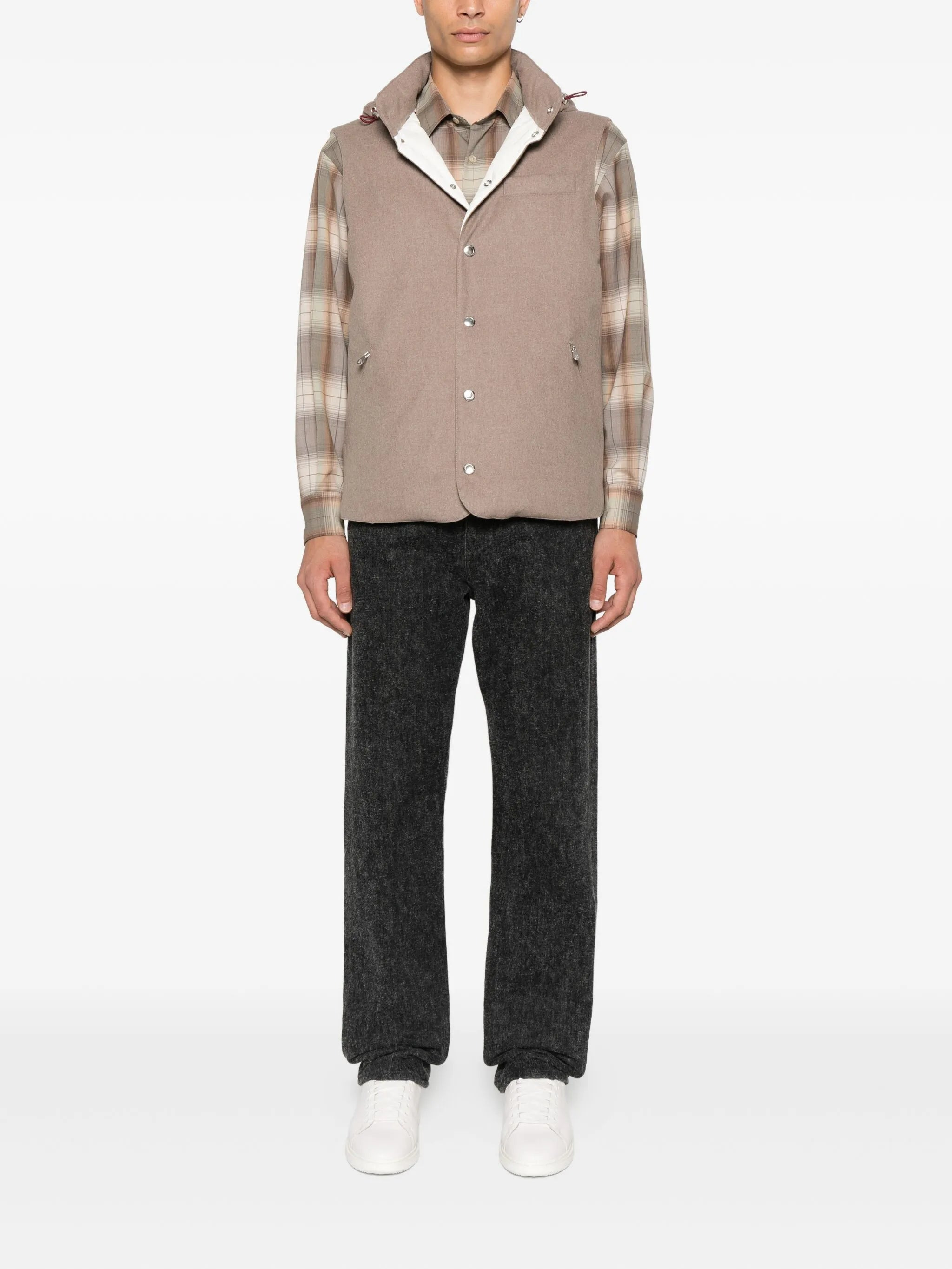 Brunello Cucinelli Hooded Gilet - 3