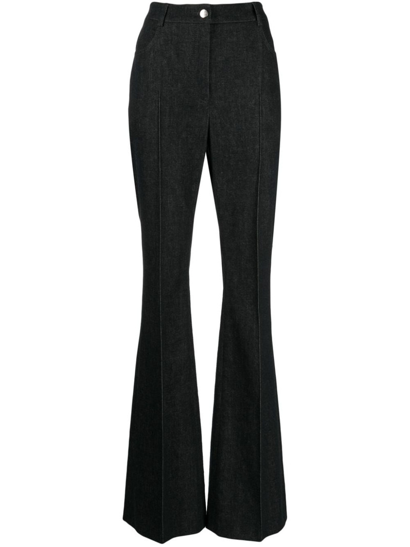 high-rise flared jeans 1