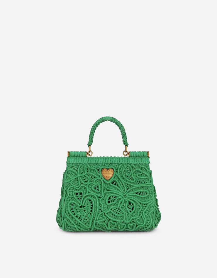 Small cordonetto lace Sicily bag - 4