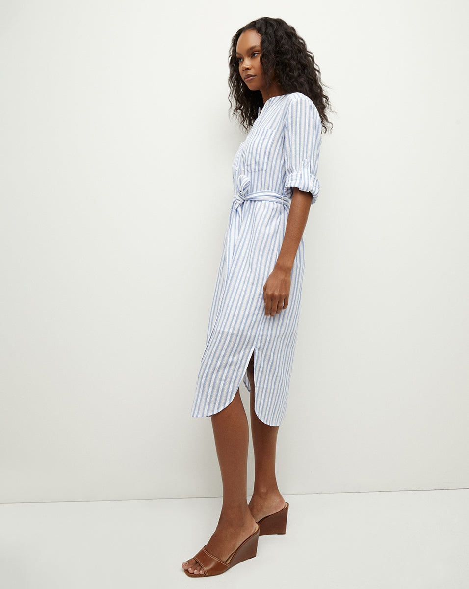 BIANCA COTTON SHIRTDRESS - 4