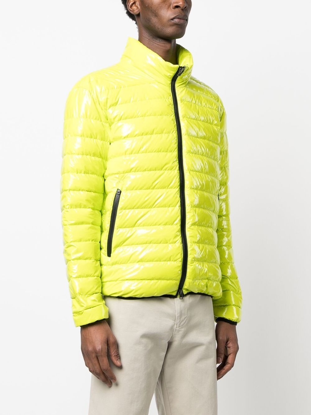 padded goose down jacket - 3