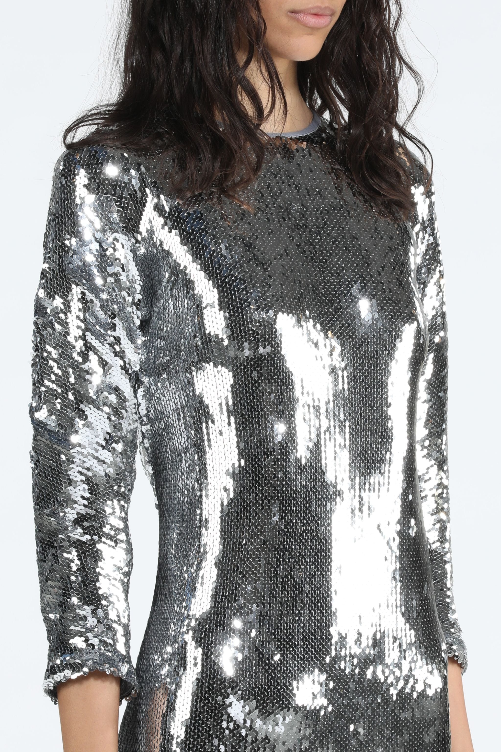 SEQUIN MAXI DRESS - 5