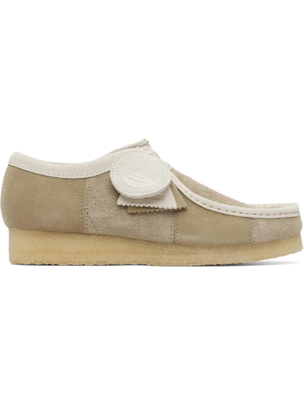 Beige Wallabee Derbys - 1