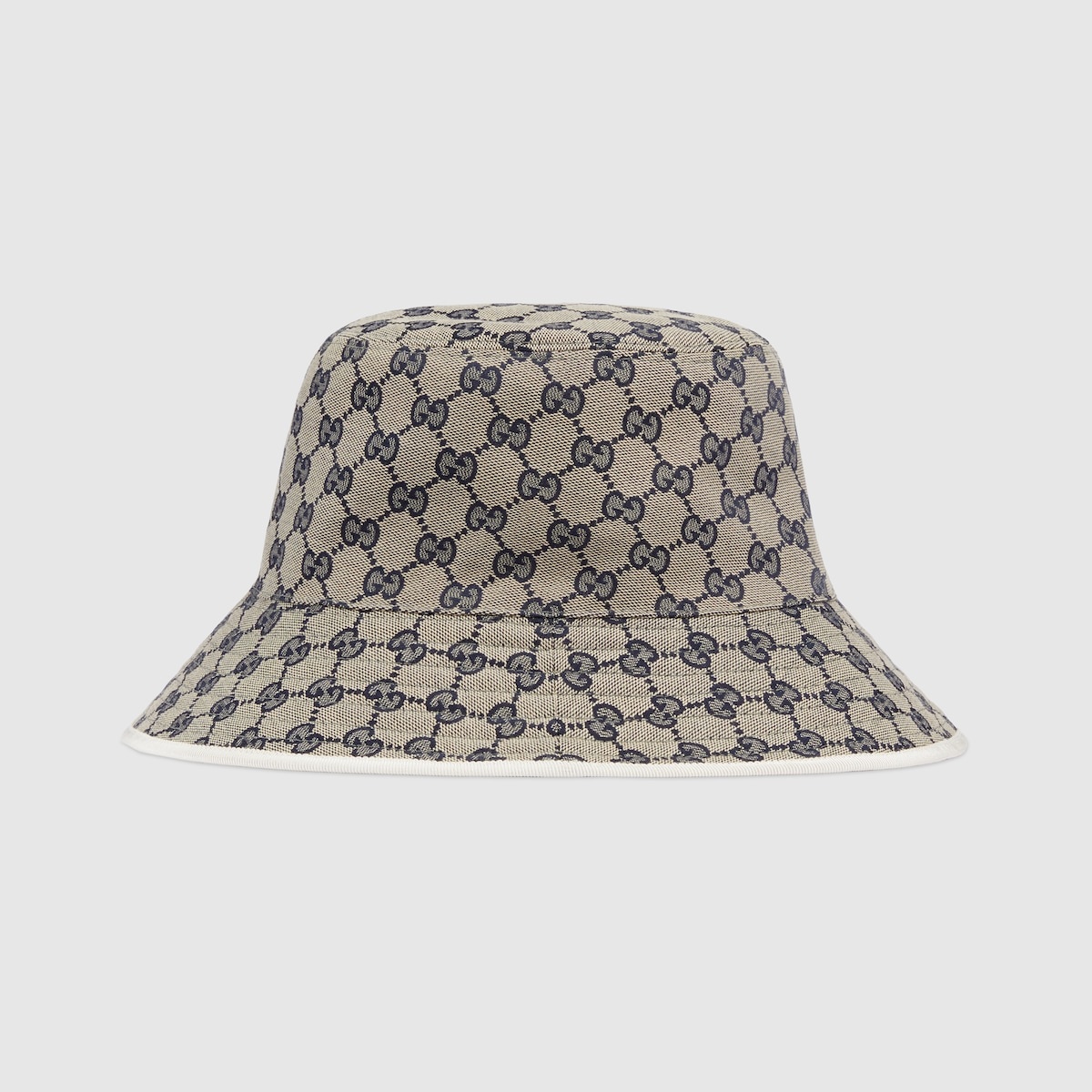 GG canvas and stirrup print reversible hat - 2