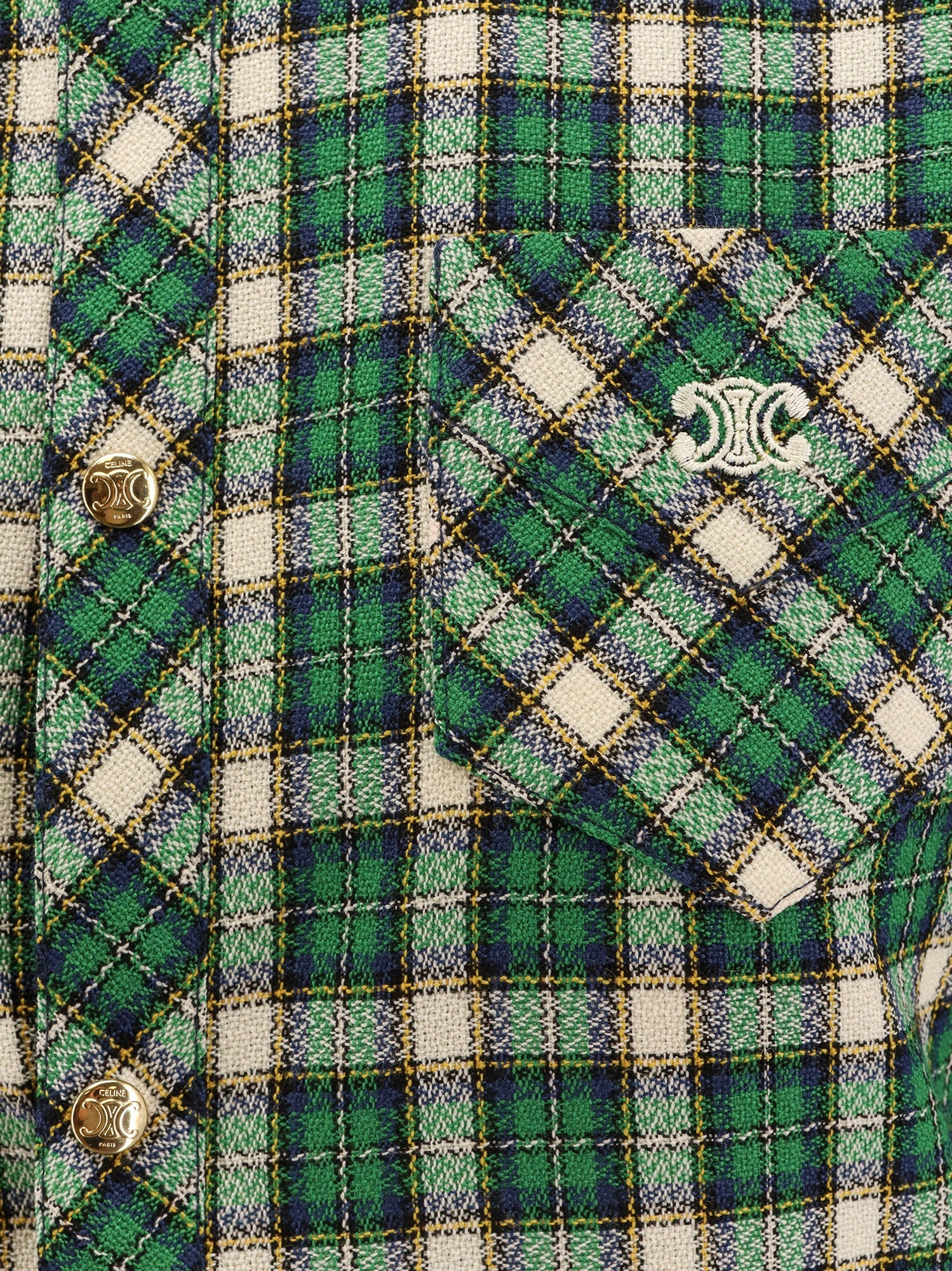 TARTAN WOOL MINI DRESS - 3