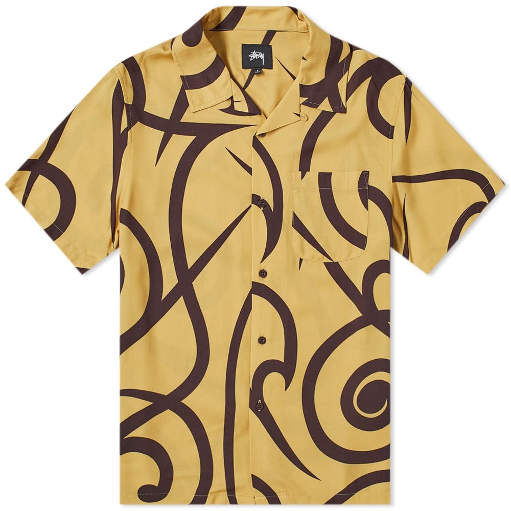 Stussy Tribal Pattern Shirt - 1