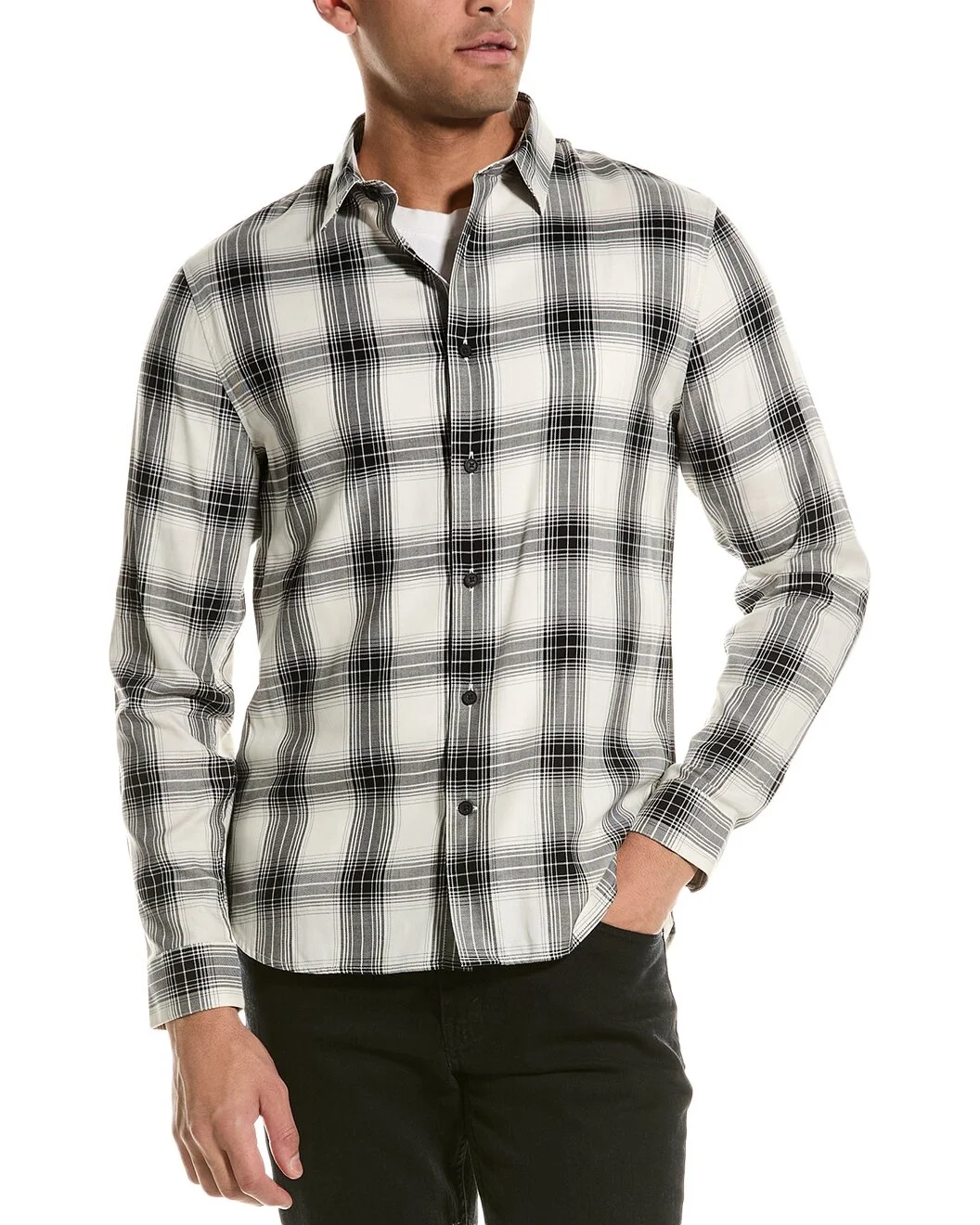 Vince Sequoia Plaid Classic Fit Shirt - 1