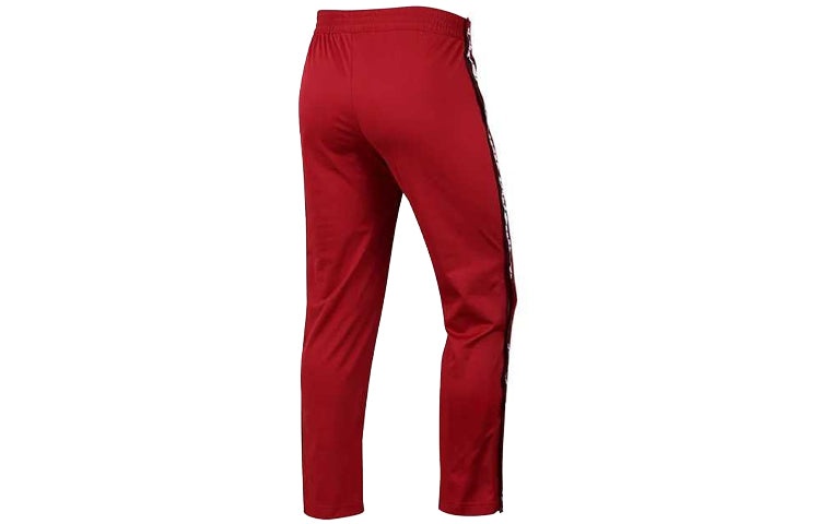 Air Jordan Side Logo Printing Sports Long Pants Red CK1455-687 - 2