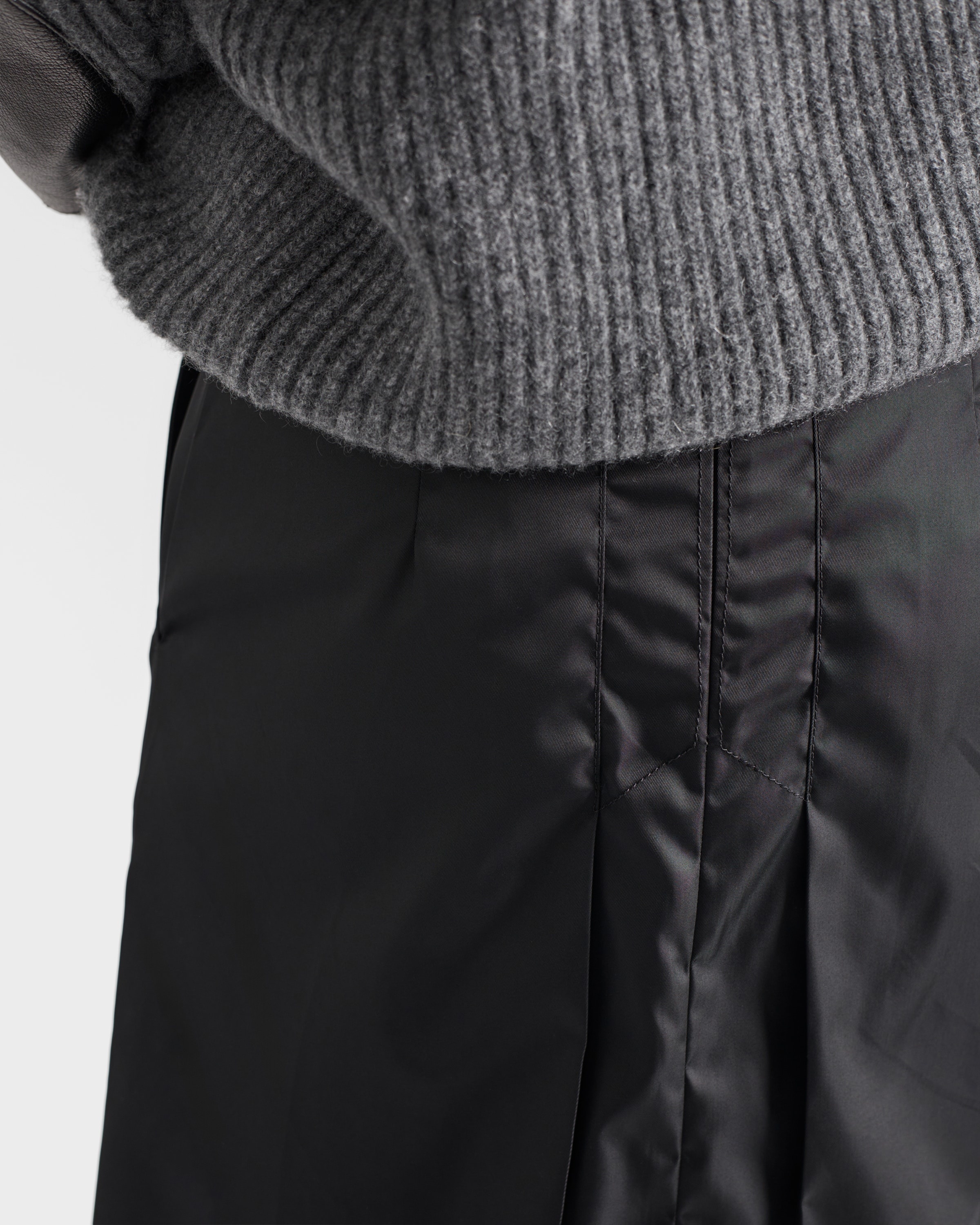 Flared Re-Nylon skirt - 6