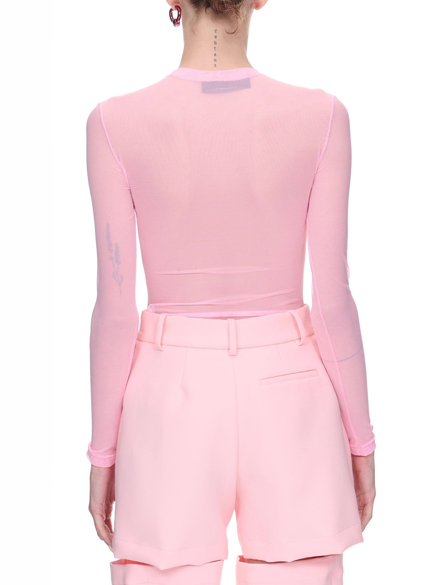 Mesh Cut-Out Top - 3