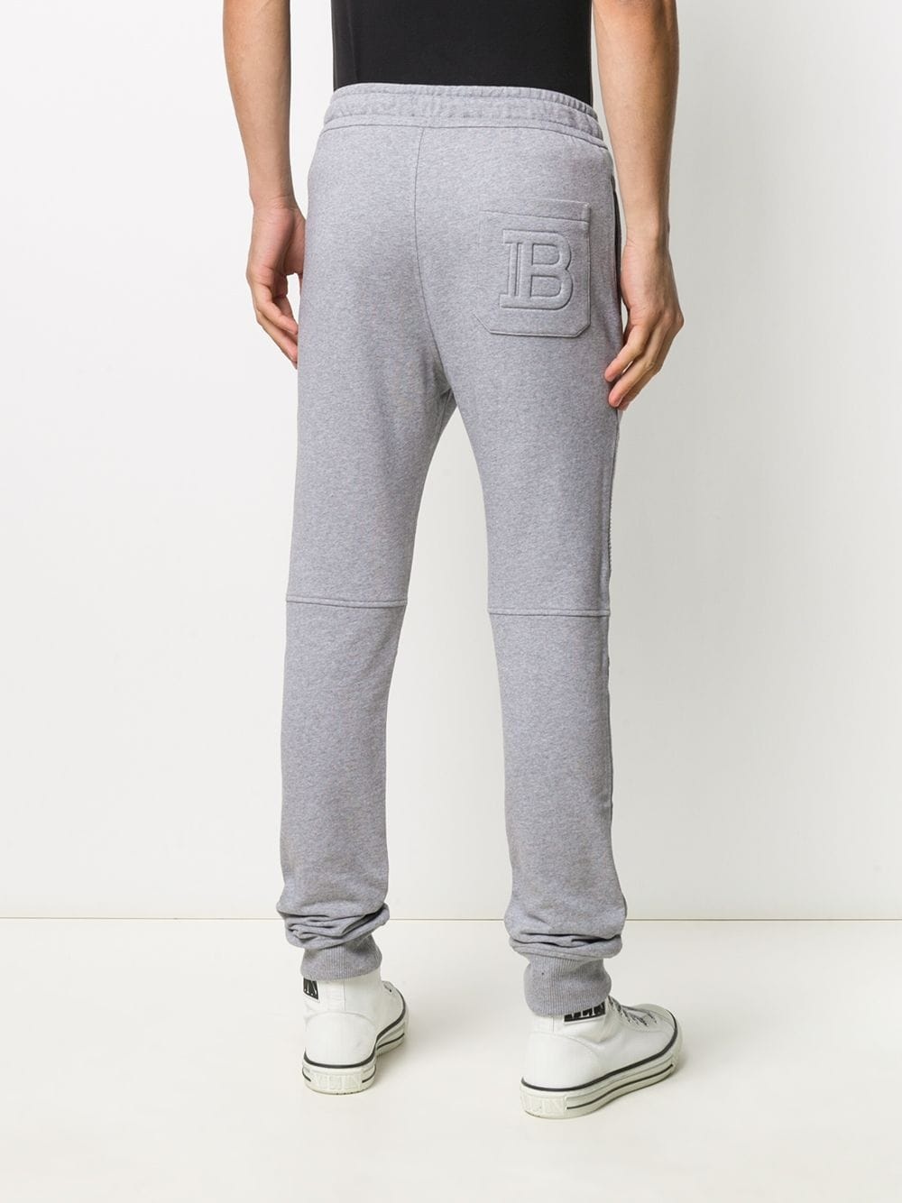 drawstring-waist track pants - 4