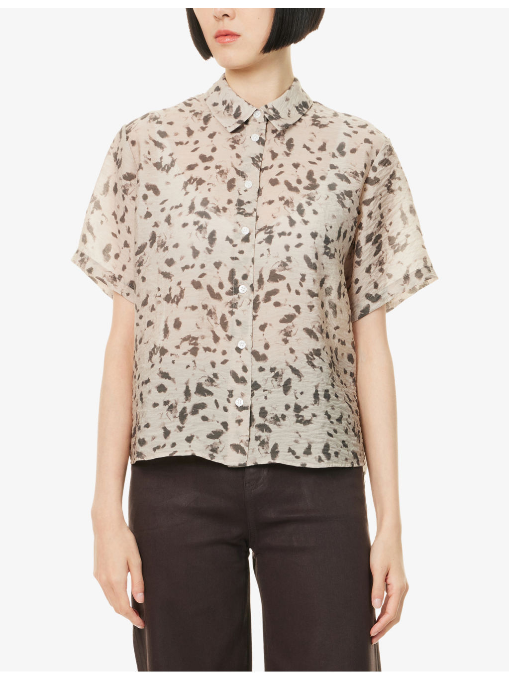 Saminna Short-Sleeves Woven Shirt - 3