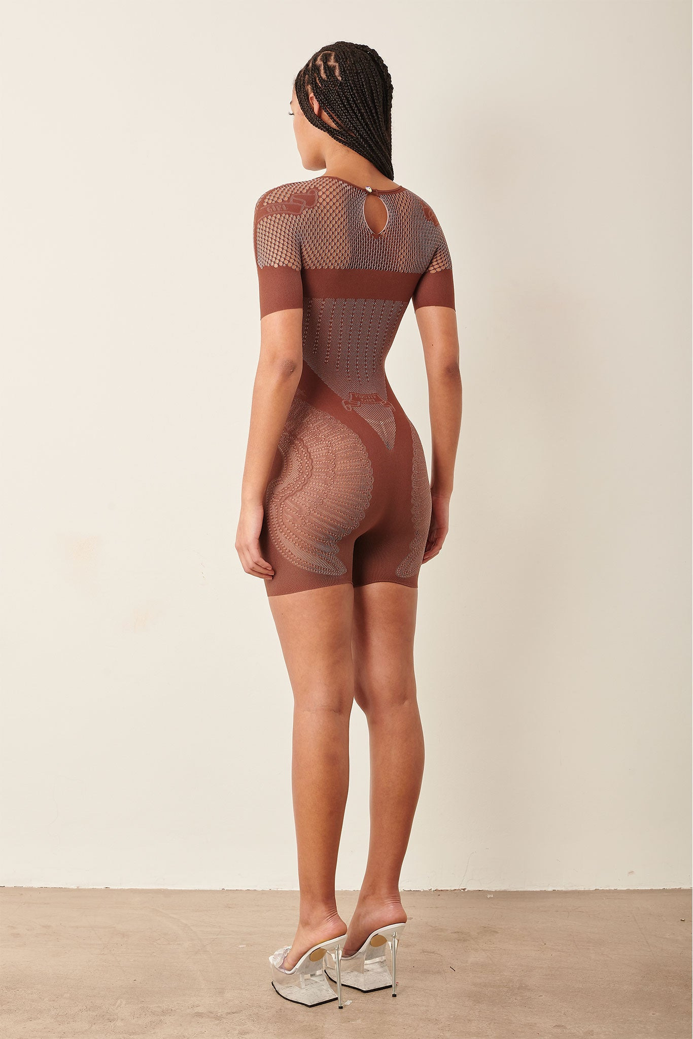 VIVIAN PLAYSUIT OLD MONEY BROWN - 6