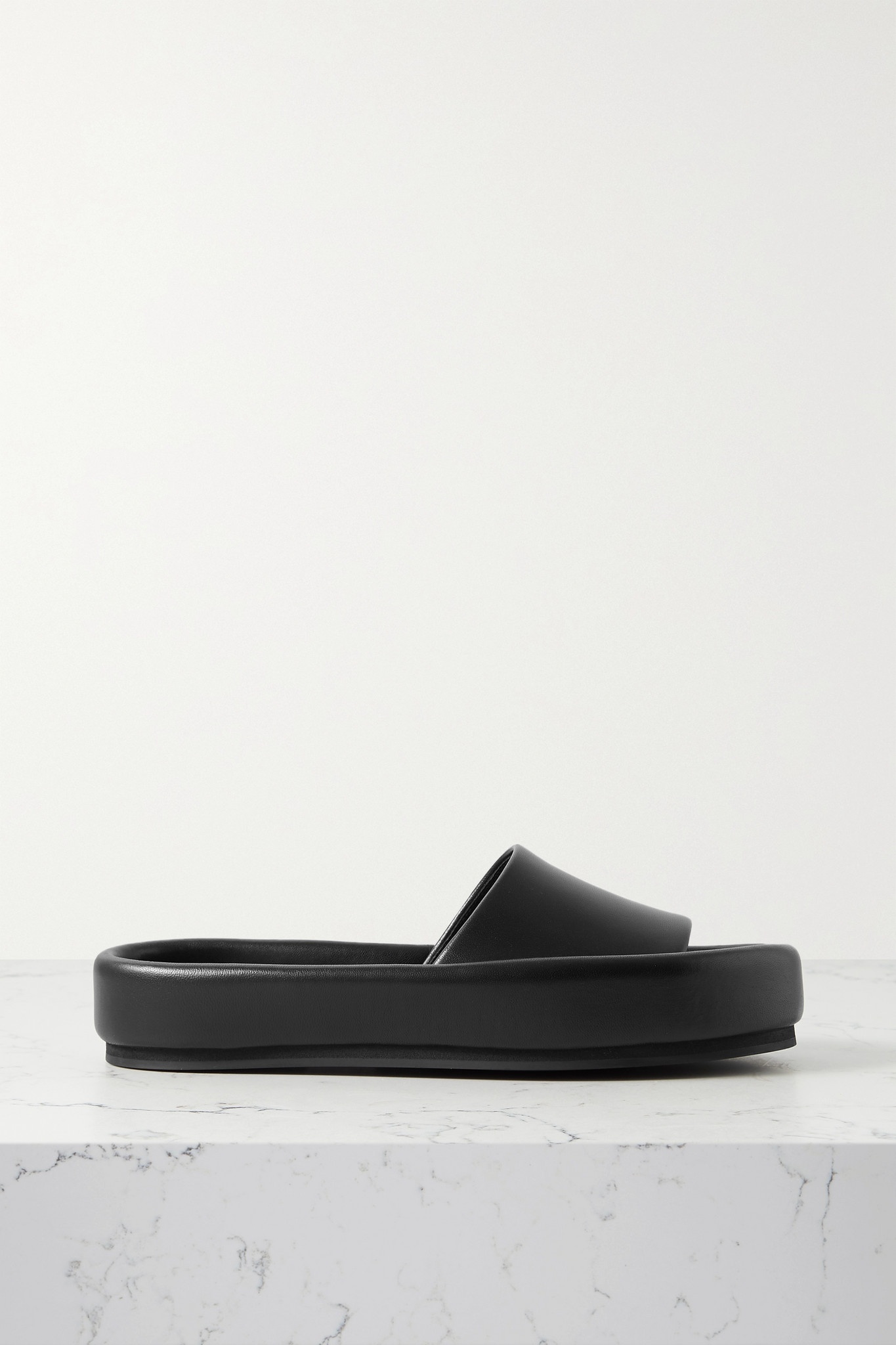 Venice leather slides - 1