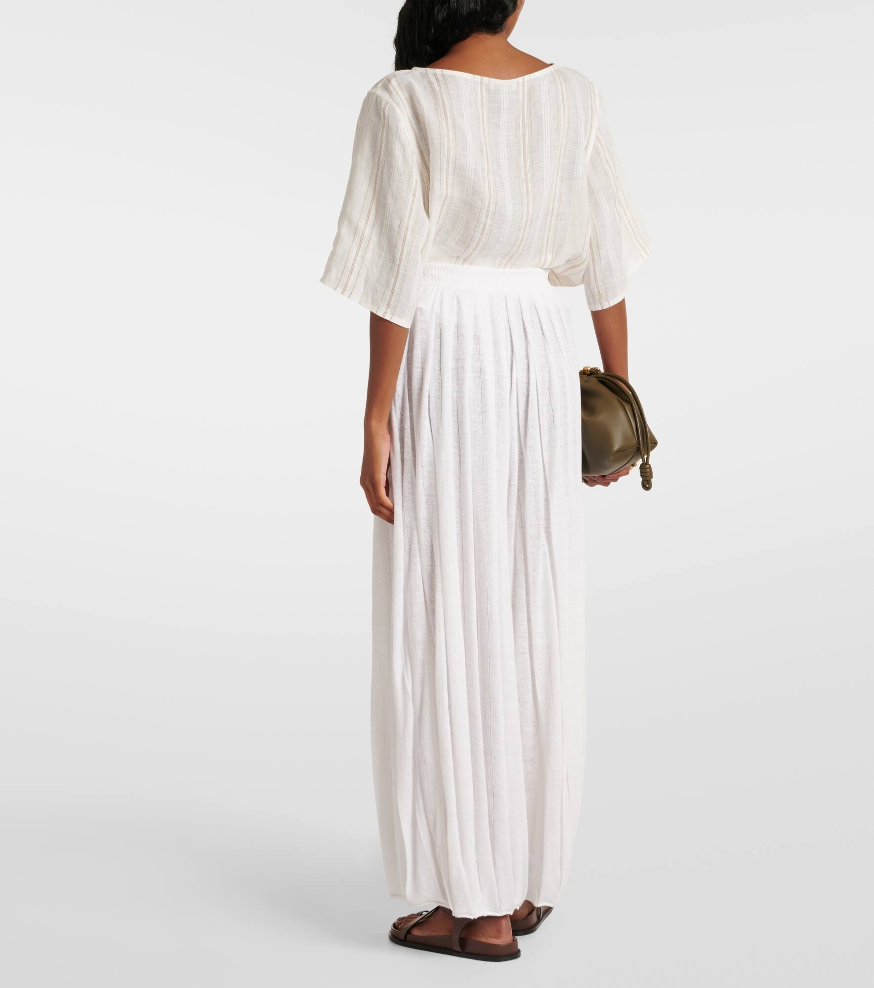 Lanai linen-blend palazzo pants - 3