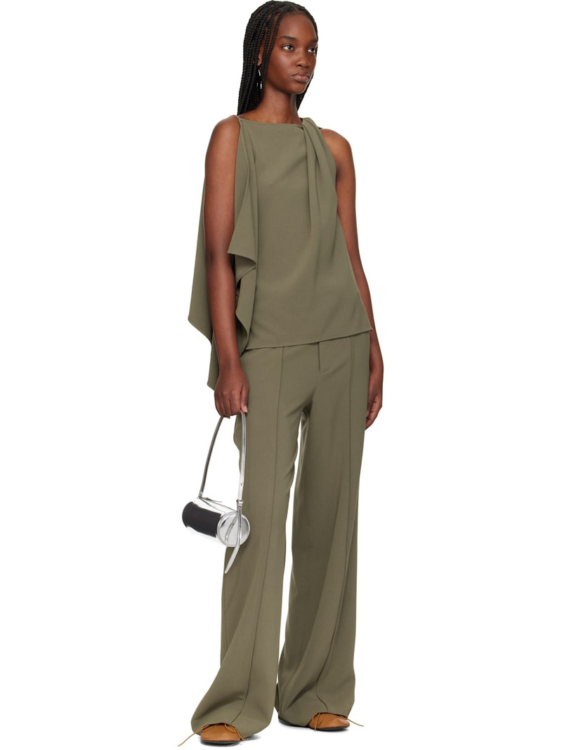 Proenza Schouler Tan Glove Mary Jane Ballerina Flats outlook