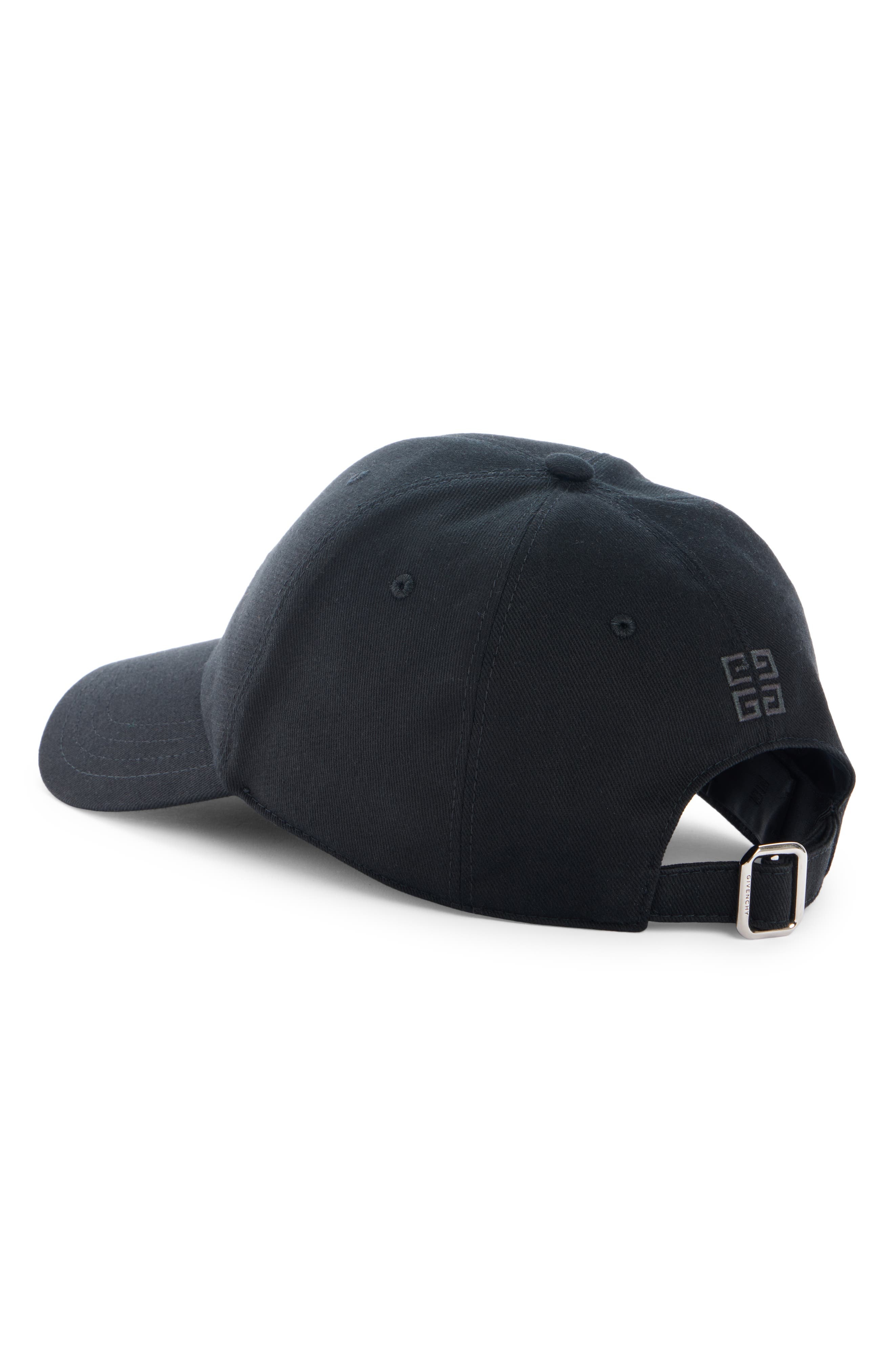 Givenchy Logo Embroidered Baseball Cap in 001-Black at Nordstrom - 3