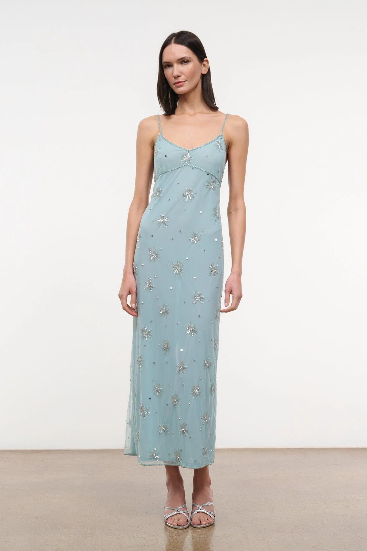 STAUD AZZURRA DRESS LAKESIDE - 1