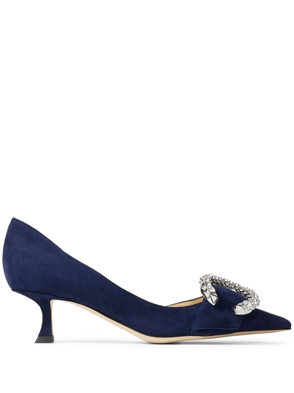 Melva Dorsay 50mm suede pumps - 1