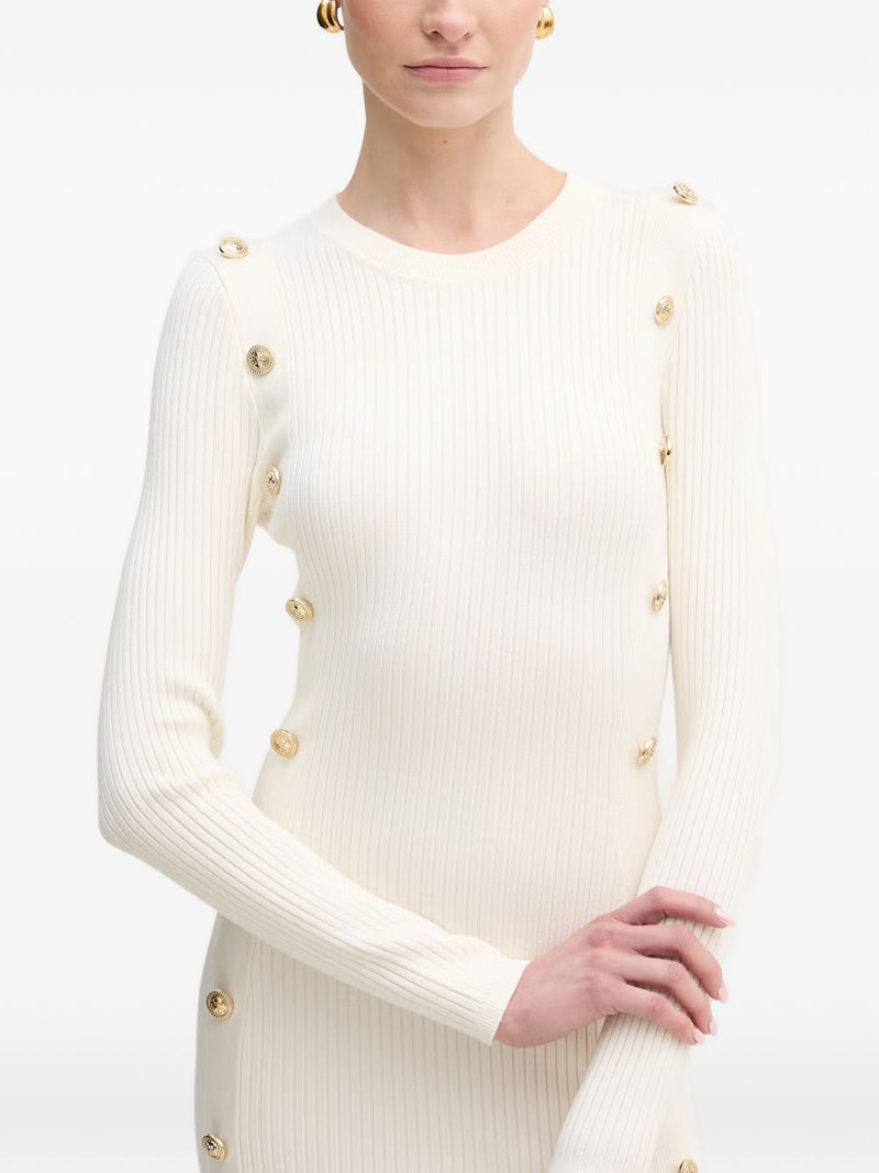 ribbed-knit midi dress 4