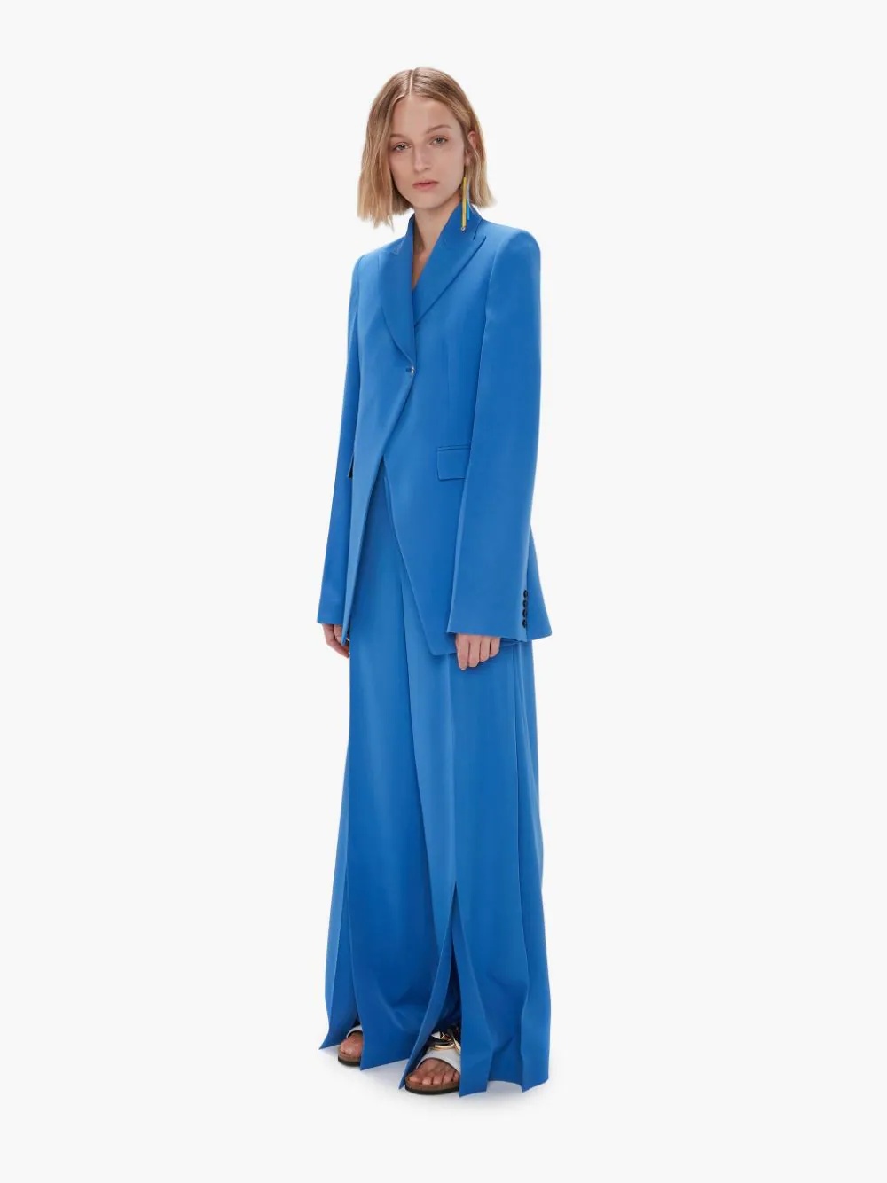 ASYMMETRIC CLOSURE CUTAWAY JACKET - 3