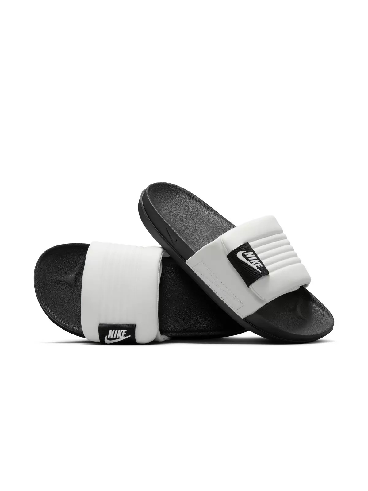 Offcourt Adjust "Summit White/Black" Men's Slide - 4