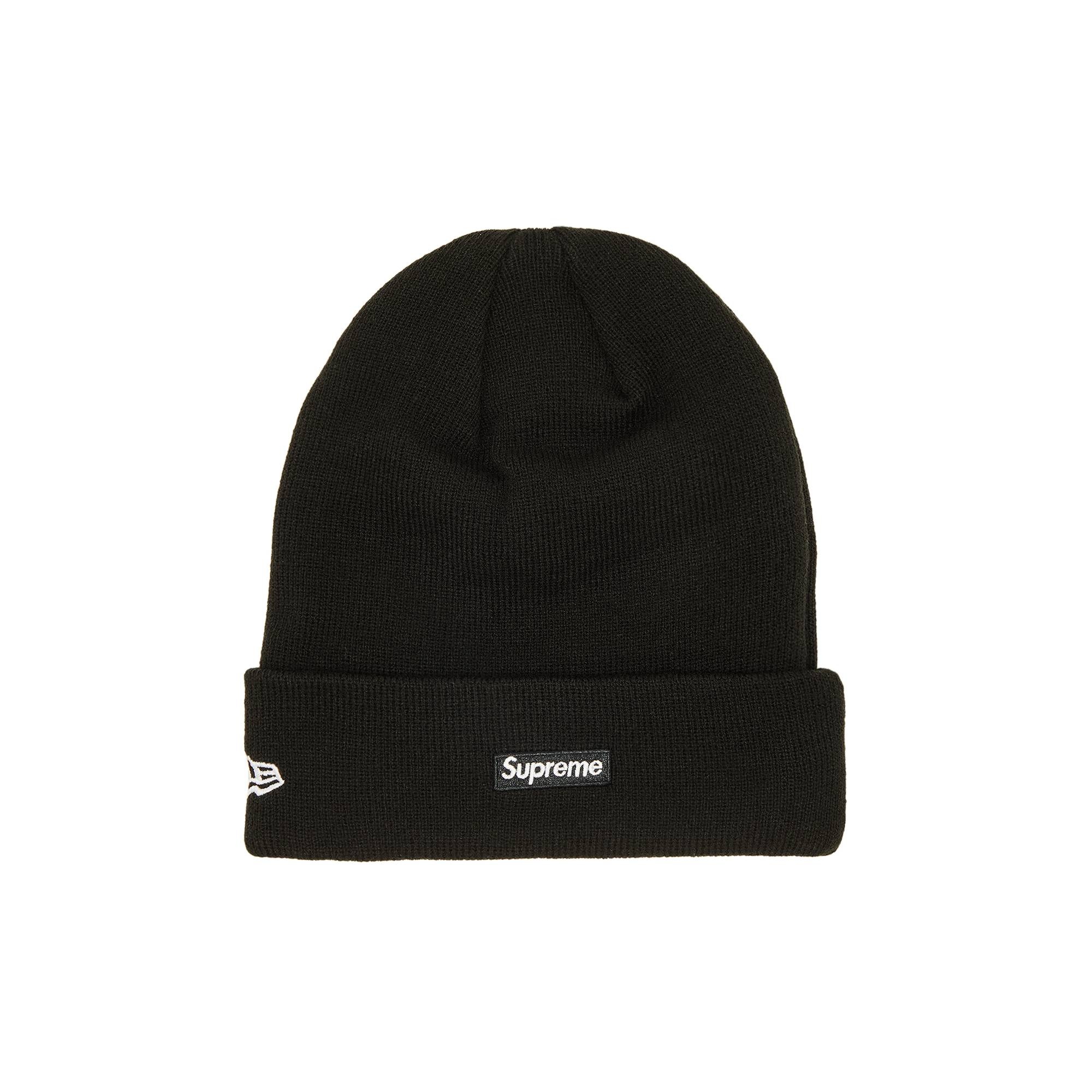 Supreme x New Era S Logo Beanie 'Black' - 2