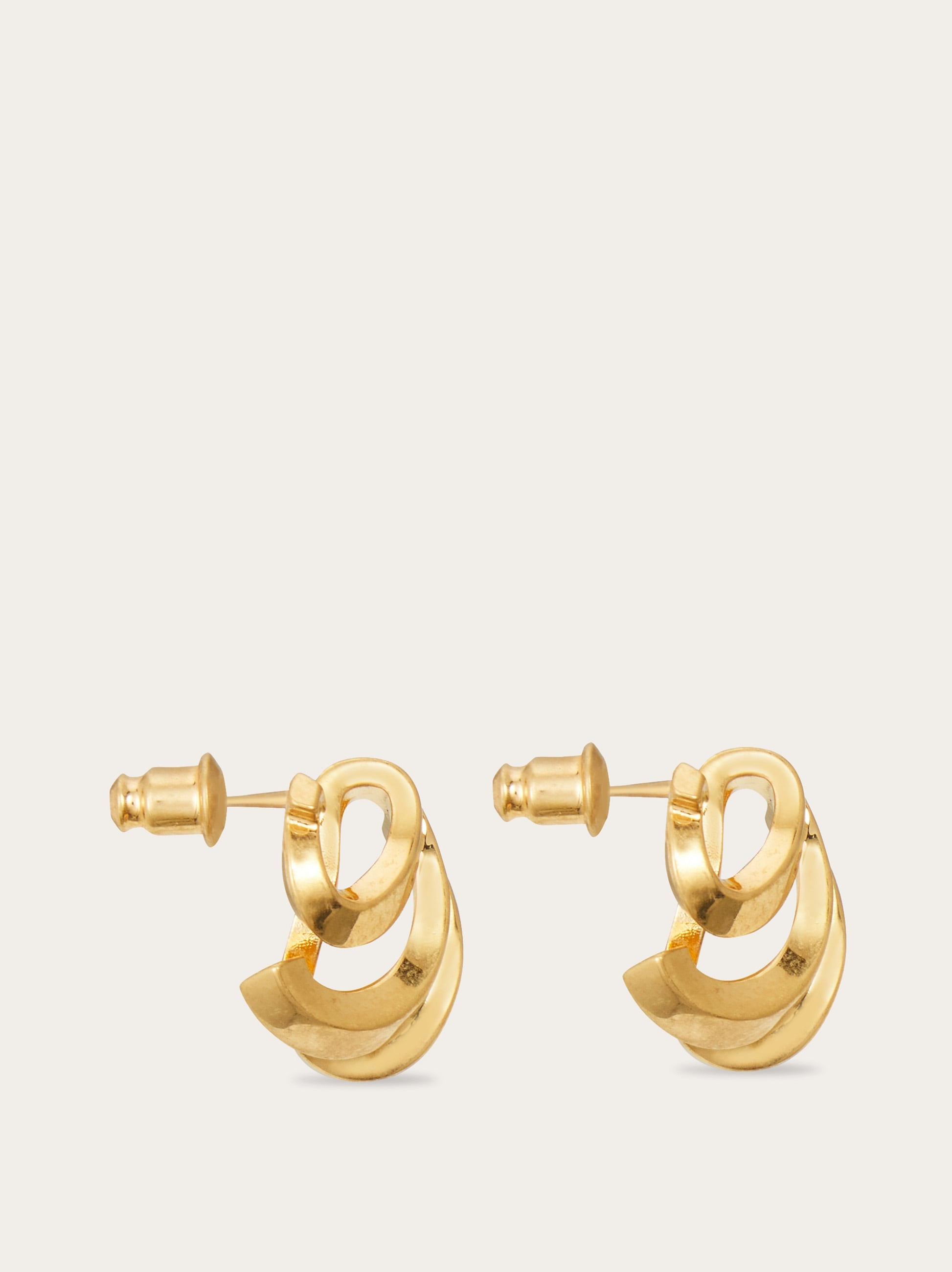 Triple Gancini earrings - 3