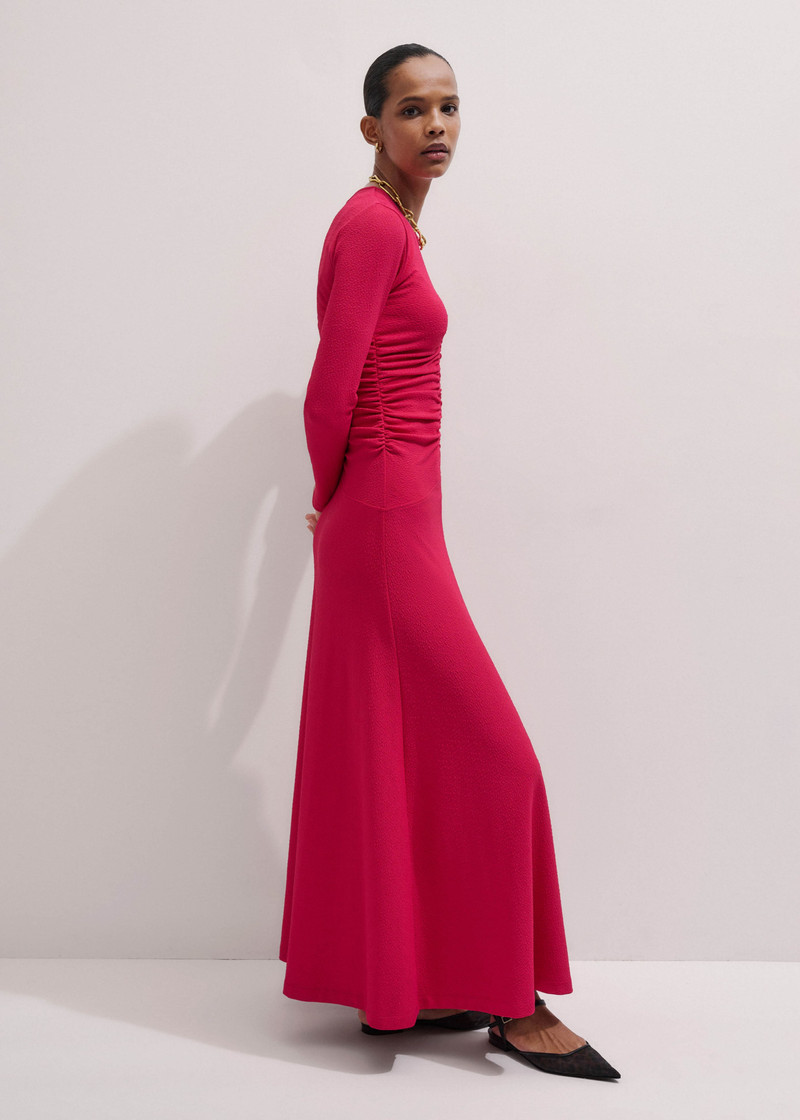 Ruched Maxi Dress 4