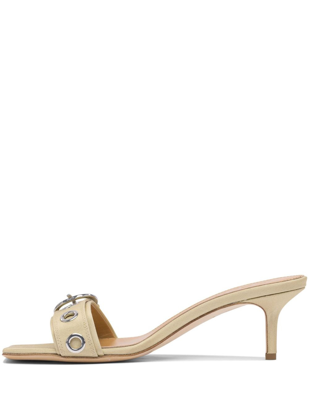 55mm Ilvy buckle-detail square-toe sandals - 3