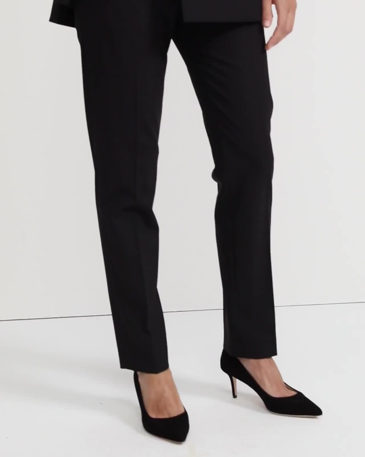Treeca Full Length Pant in Good Wool - 6