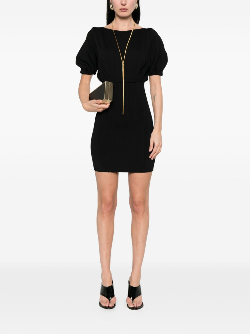 ELISABETTA FRANCHI open-back mini dress outlook