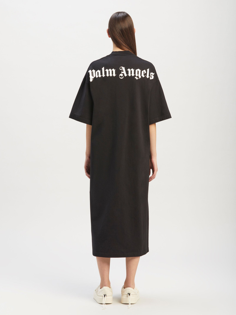 logo-print T-shirt dress 5