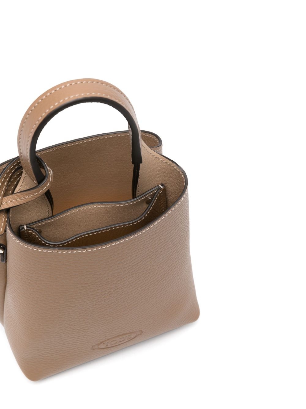 mini leather crossbody bag - 5
