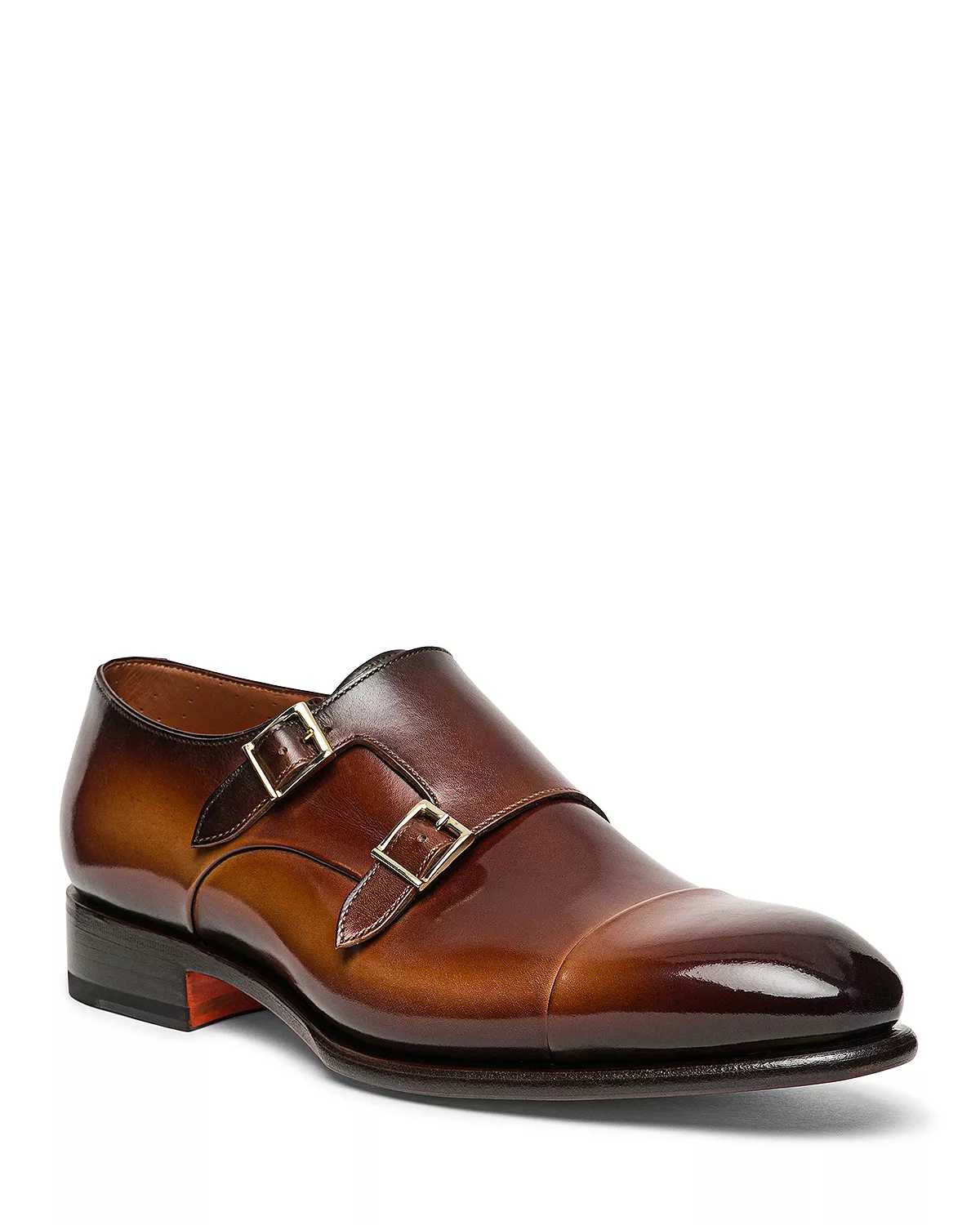 Men's Carter Cap Toe Double Monk Strap Dress Shoes - 2