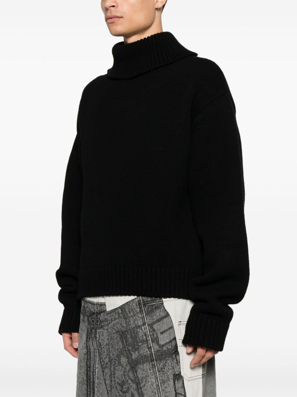 roll-neck sweater - 3
